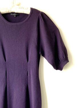 Antonio Melani Purple Sweater Dress